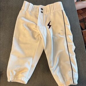 Kids Bruce Bolt youth small baseball pants